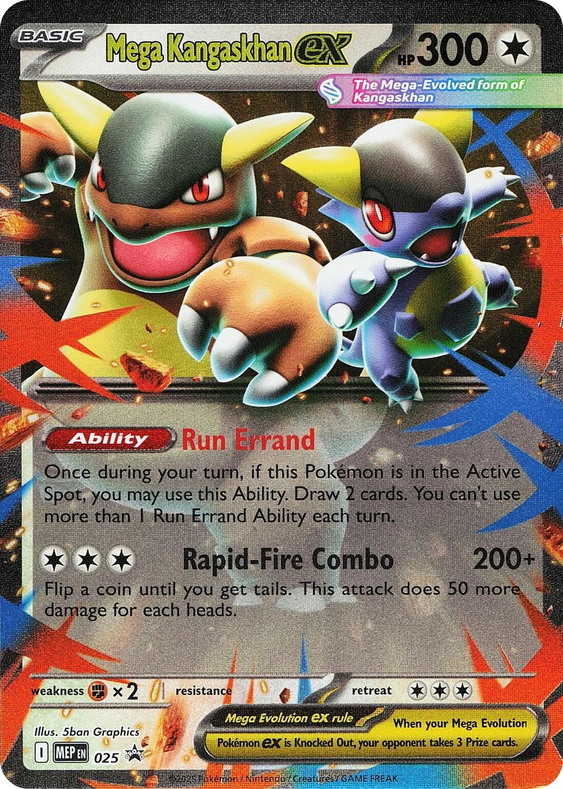 Mega Kangaskhan ex (025) [Mega Evolution Promo] | Cracking-Singles