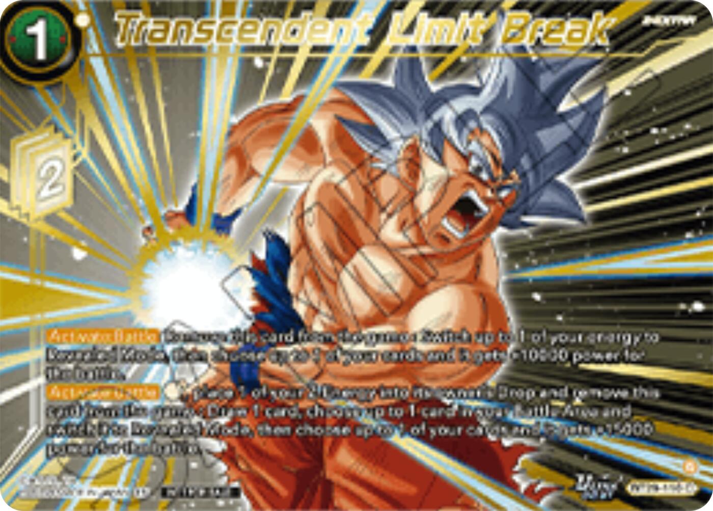 Transcendent Limit Break (Championship 2025 Finals Premium Pack) (BT28-110) [Tournament Promotion Cards] | Cracking-Singles