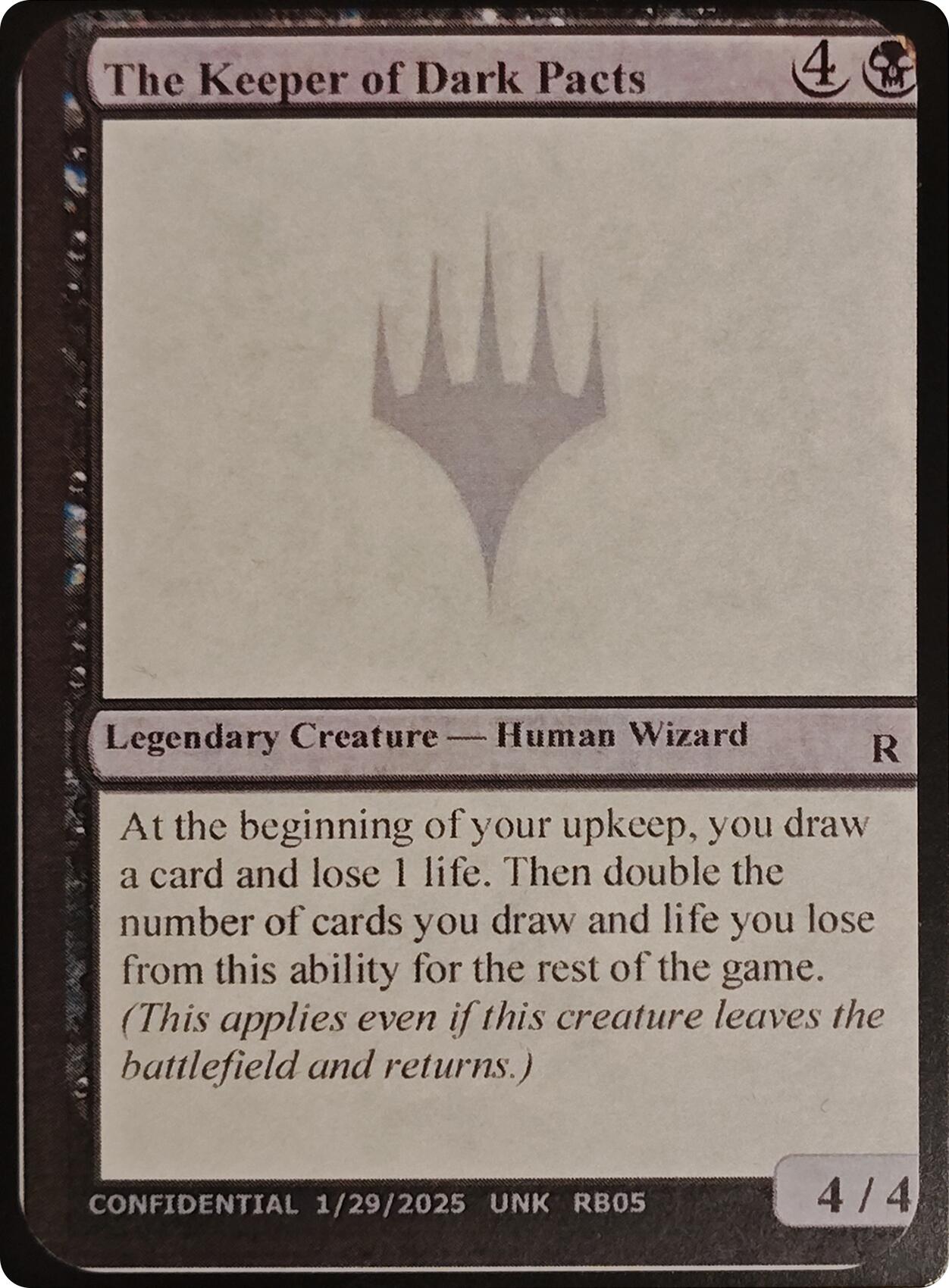 The Keeper of Dark Pacts [Unknown Event] | Cracking-Singles