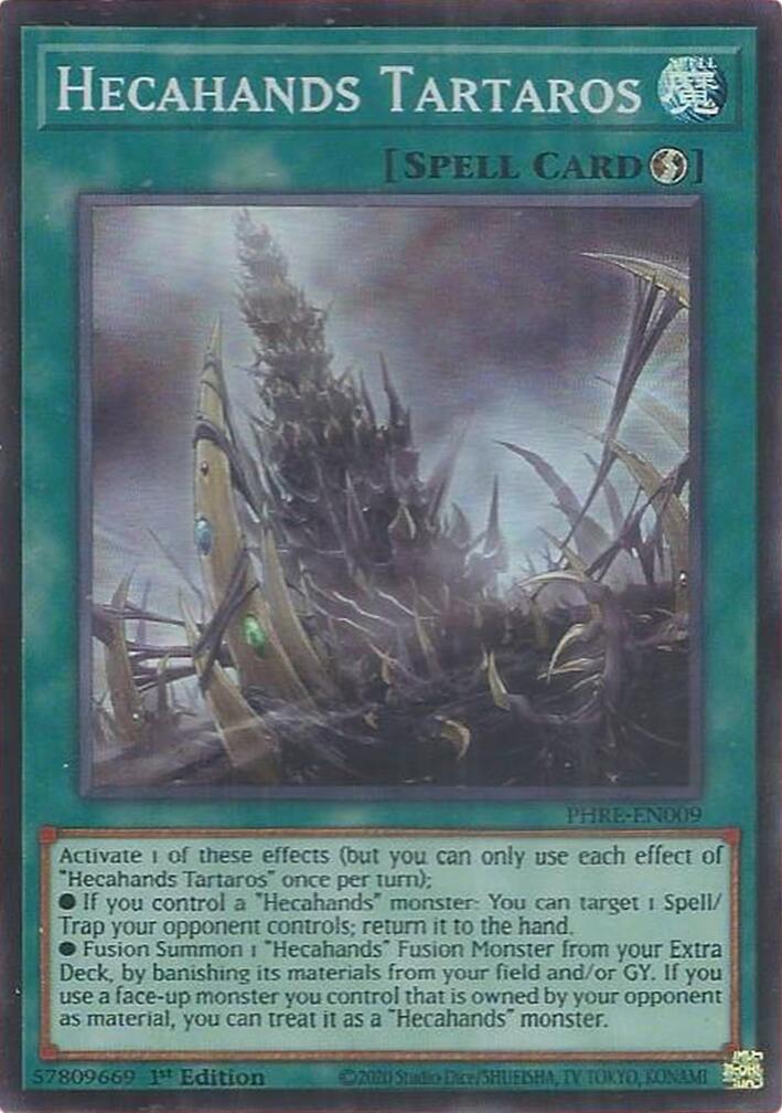 Hecahands Tartaros (Super Rare) [PHRE-EN009] Super Rare | Cracking-Singles