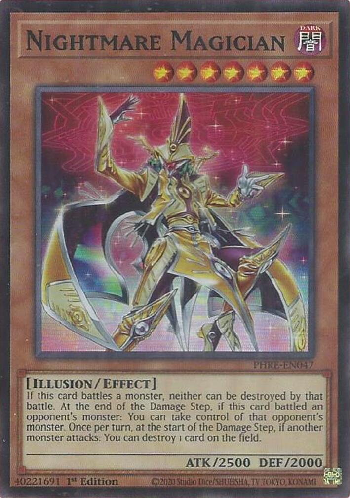 Nightmare Magician (Super Rare) [PHRE-EN047] Super Rare | Cracking-Singles