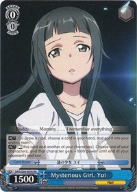 Mysterious Girl, Yui (SAO/S20-E076 RR) [Sword Art Online] | Cracking-Singles