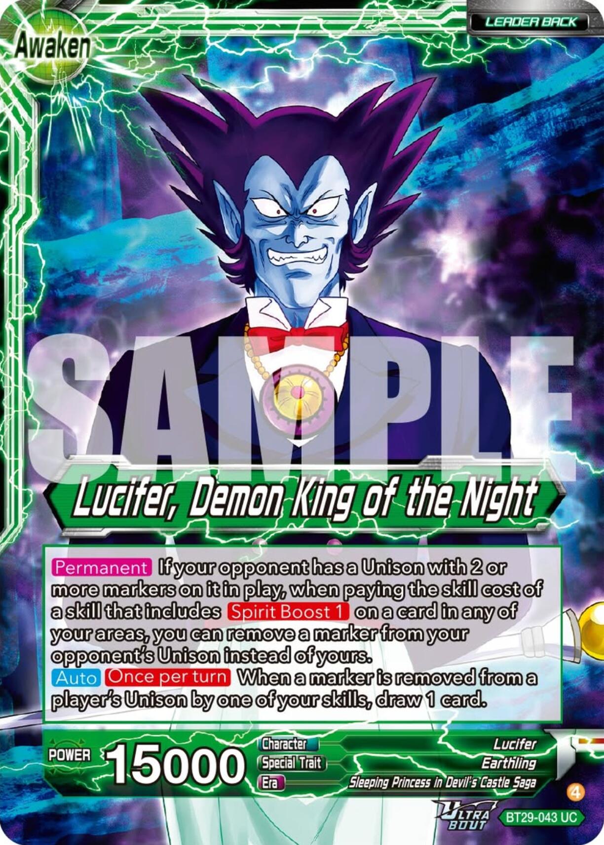 Lucifer // Lucifer, Demon King of the Night (BT29-043) [Fearsome Rivals] | Cracking-Singles