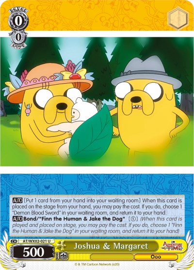 Joshua & Margaret (AT/WX02-021 U) [Adventure Time] | Cracking-Singles