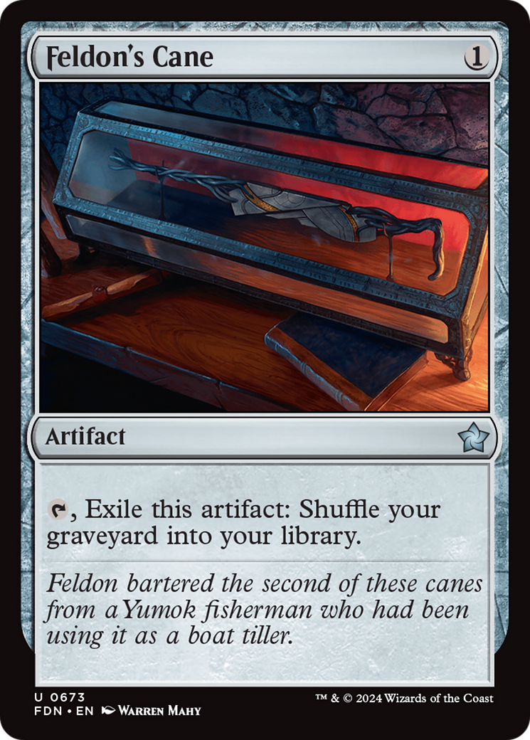 Feldon's Cane [Foundations] | Cracking-Singles
