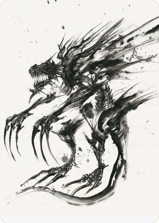 Phyrexian Obliterator Art Card [Phyrexia: All Will Be One Art Series] | Cracking-Singles