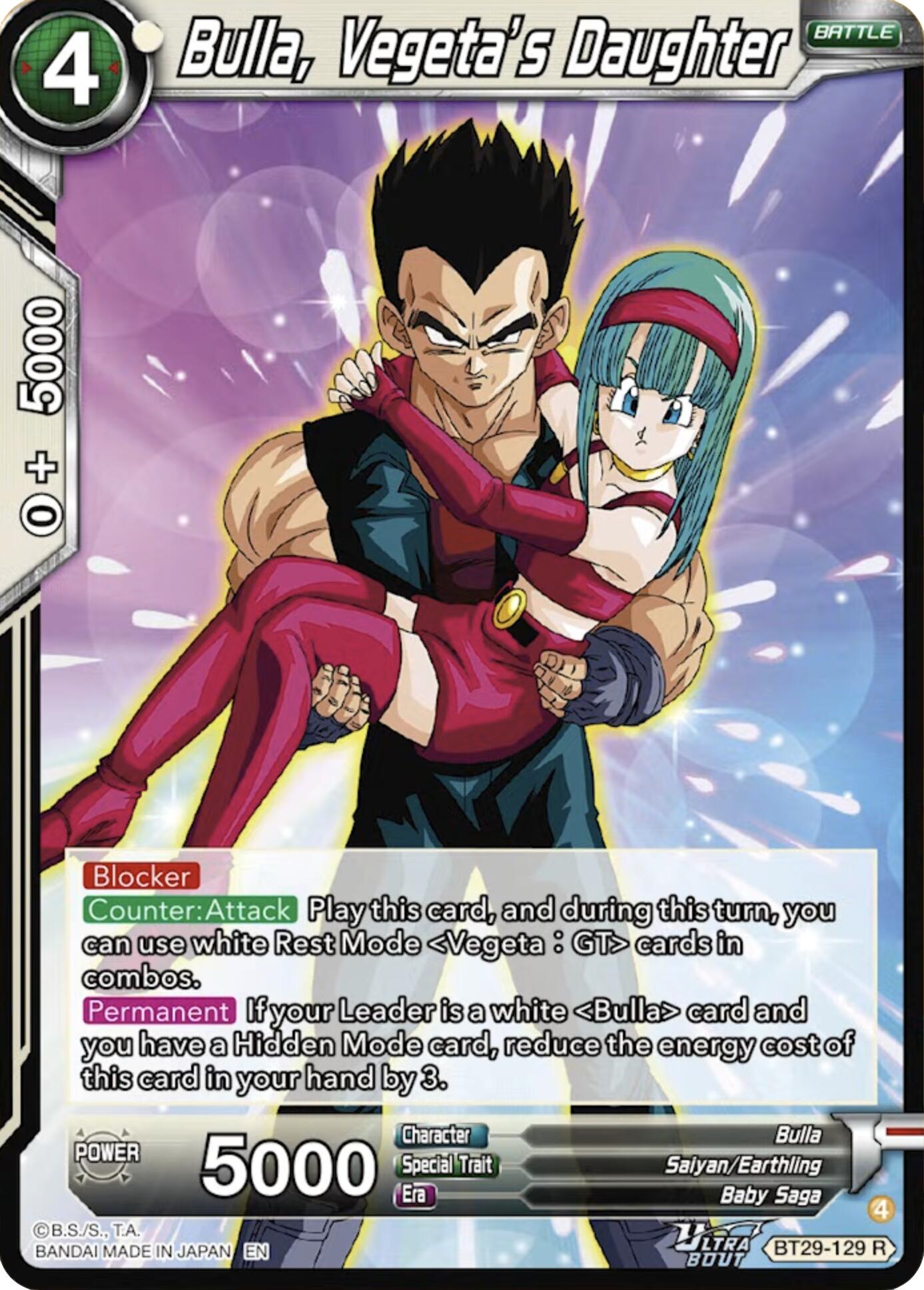 Bulla, Vegeta's Daughter (BT29-129) [Fearsome Rivals] | Cracking-Singles