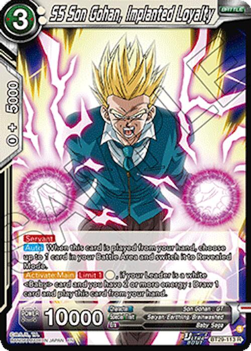 SS Son Gohan, Implanted Loyalty (BT29-113) [Fearsome Rivals] | Cracking-Singles