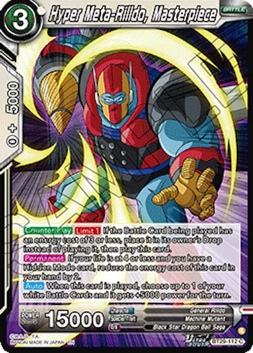 Hyper Meta-Rilldo, Masterpiece (BT29-112) [Fearsome Rivals] | Cracking-Singles