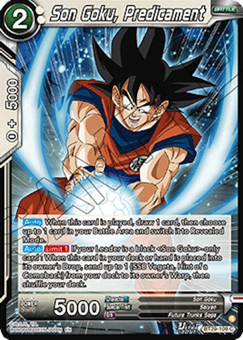 Son Goku, Predicament (BT29-109) [Fearsome Rivals] | Cracking-Singles