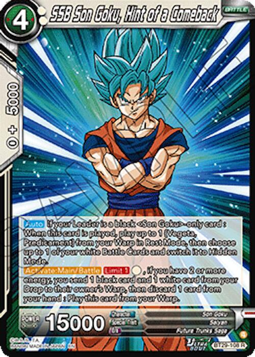SSB Son Goku, Hint of a Comeback (BT29-108) [Fearsome Rivals] | Cracking-Singles