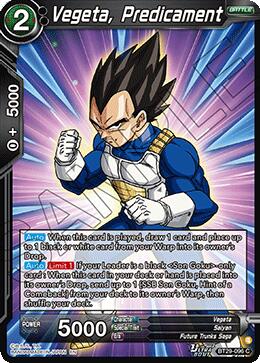 Vegeta, Predicament (BT29-096) [Fearsome Rivals] | Cracking-Singles