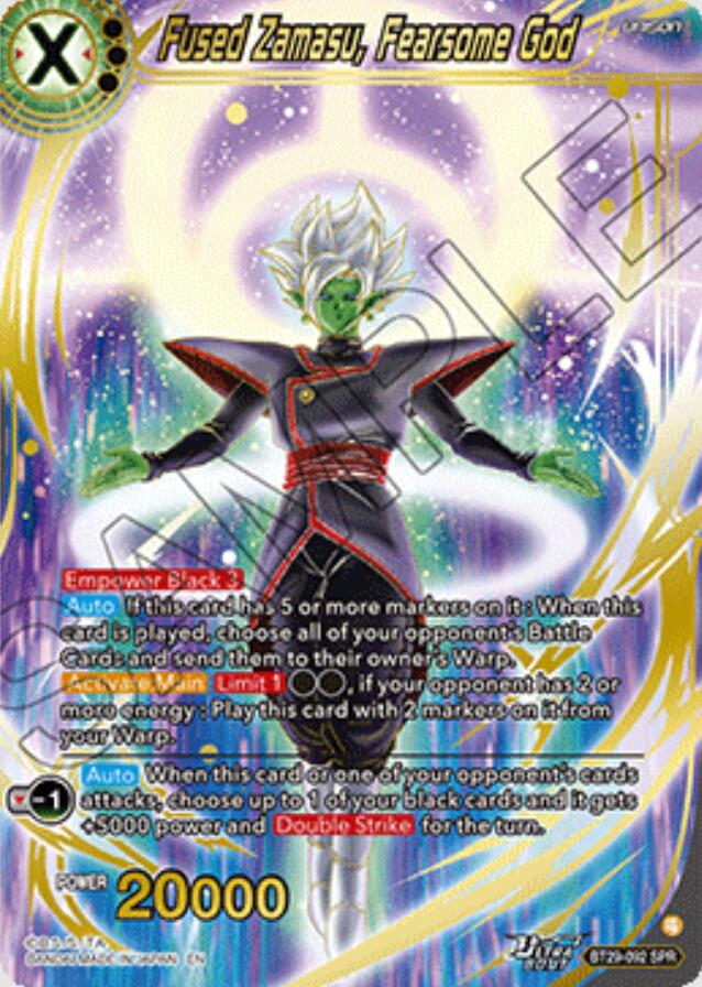 Fused Zamasu, Fearsome God (SPR) (BT29-092) [Fearsome Rivals] | Cracking-Singles