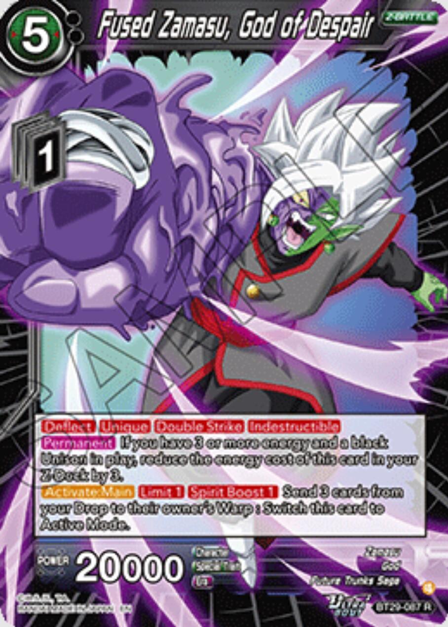 Fused Zamasu, God of Despair (BT29-087) [Fearsome Rivals] | Cracking-Singles
