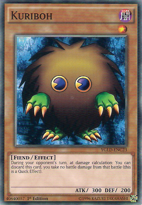 Kuriboh [YGLD-ENC23] Common | Cracking-Singles