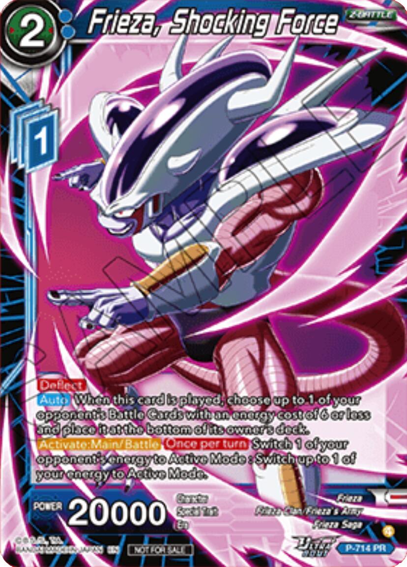Frieza, Shocking Force (P-714) [Promotion Cards] | Cracking-Singles