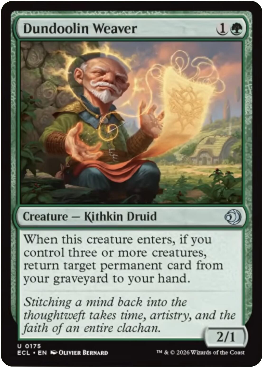 Dundoolin Weaver [Lorwyn Eclipsed] | Cracking-Singles