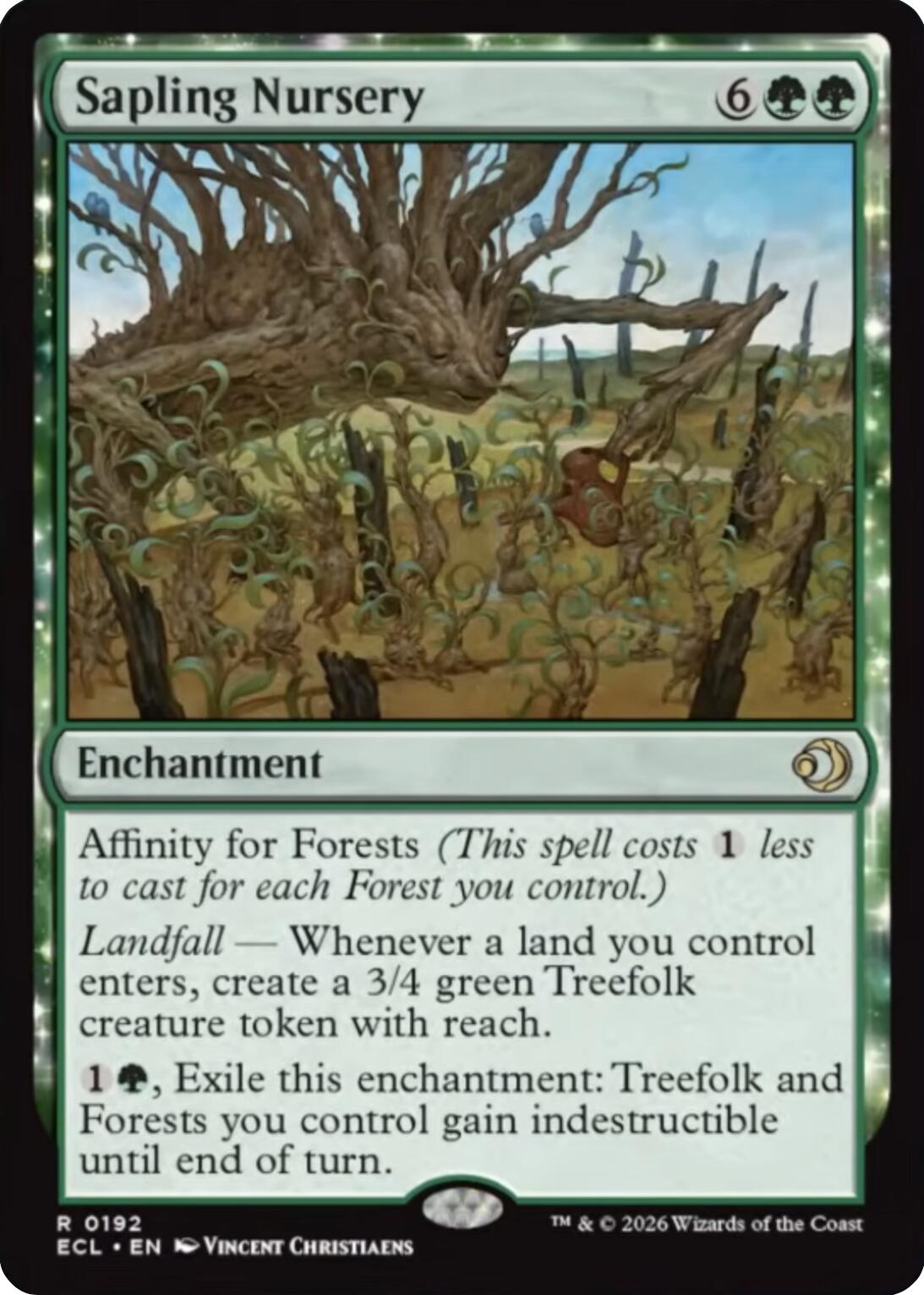 Sapling Nursery [Lorwyn Eclipsed] | Cracking-Singles