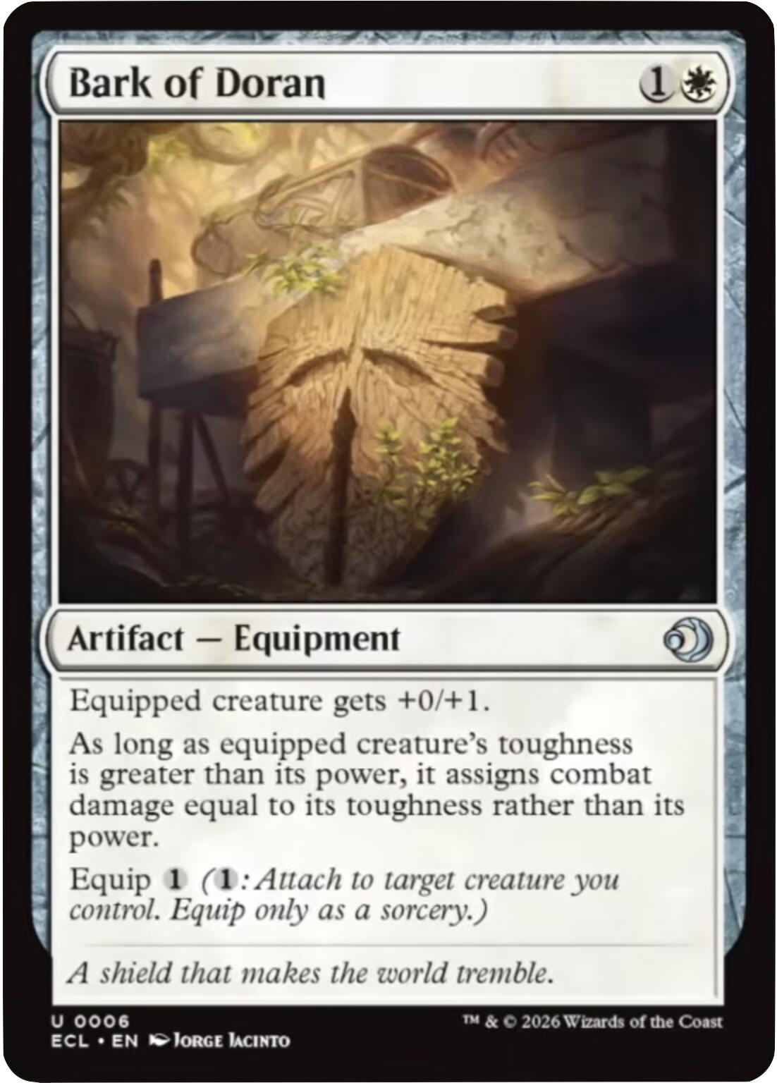 Bark of Doran [Lorwyn Eclipsed] | Cracking-Singles