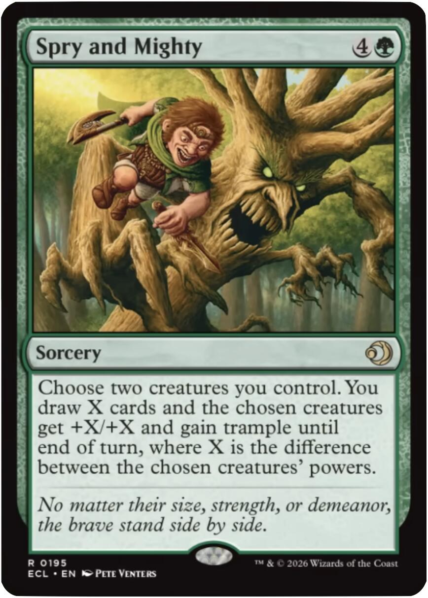 Spry and Mighty [Lorwyn Eclipsed] | Cracking-Singles