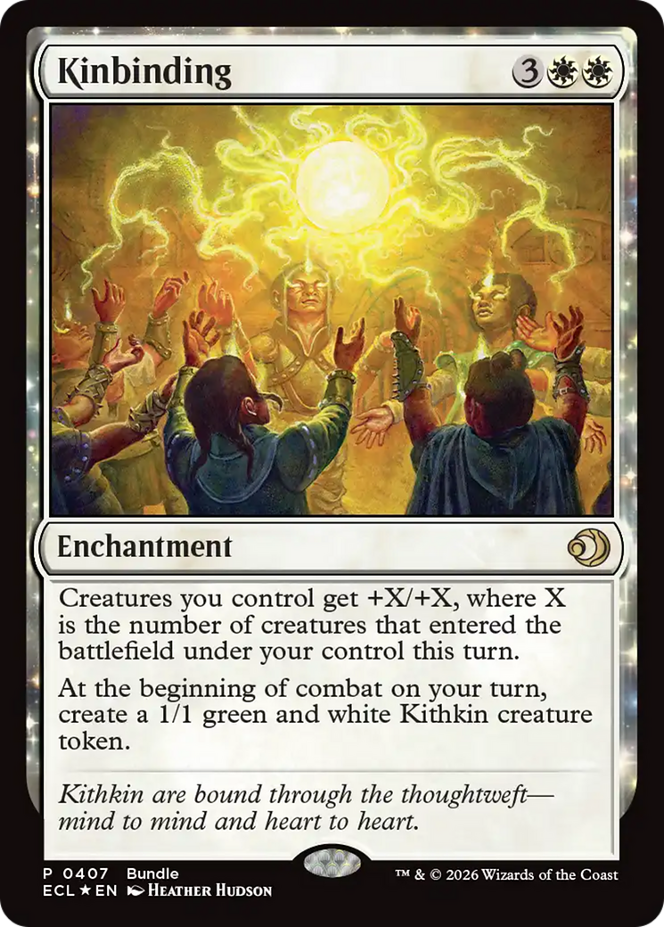 Kinbinding (Bundle) [Lorwyn Eclipsed Promos] | Cracking-Singles