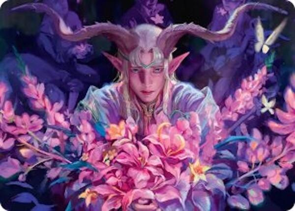 Dawnhand Eulogist Art Card [Lorwyn Eclipsed Art Series] | Cracking-Singles