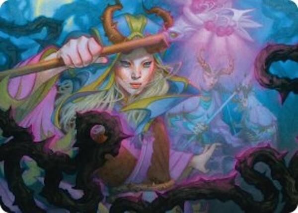 Stoic Grove-Guide Art Card [Lorwyn Eclipsed Art Series] | Cracking-Singles