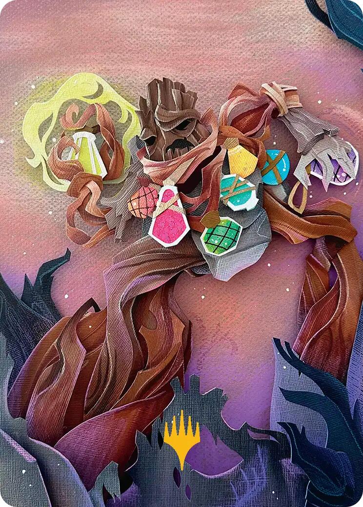 Painter's Servant Art Card (Gold-Stamped Planeswalker Symbol) [Lorwyn Eclipsed Art Series] | Cracking-Singles