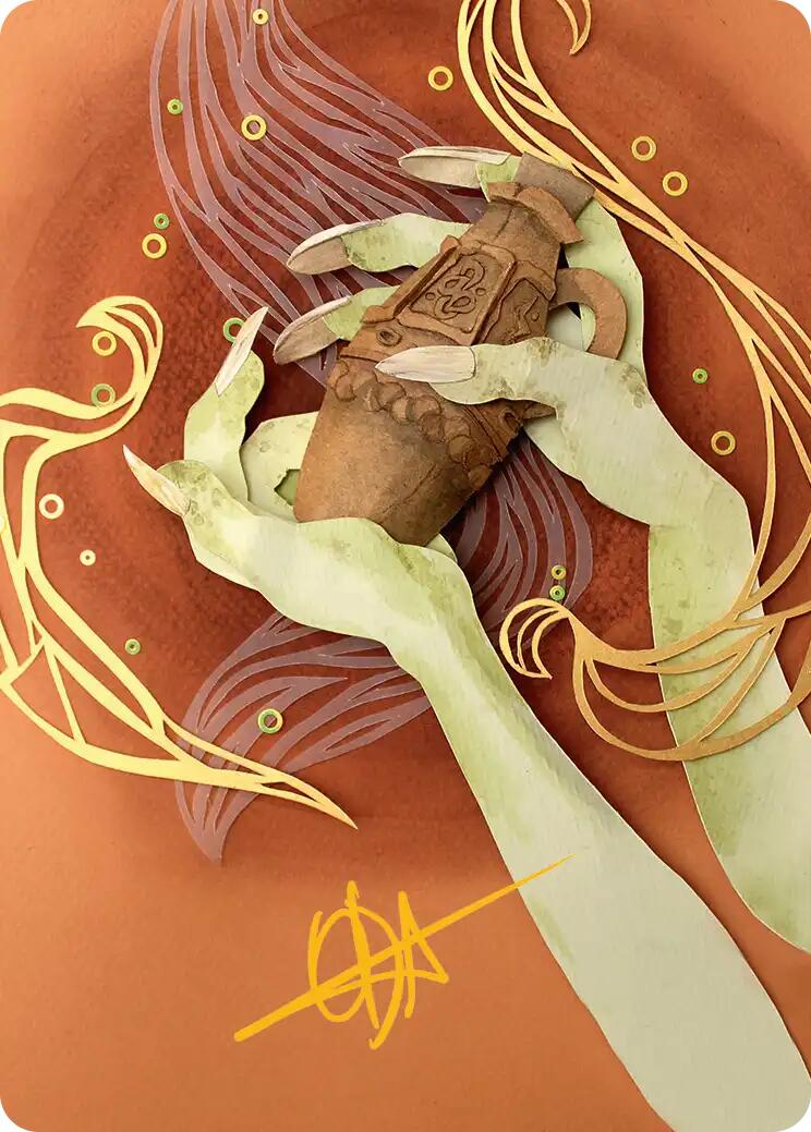 Thousand-Year Elixir Art Card (Gold-Stamped Signature) [Lorwyn Eclipsed Art Series] | Cracking-Singles