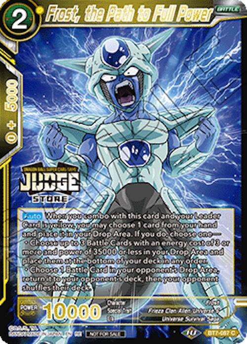 Frost, the Path to Full Power (Judge Pack Vol.18) (Store) (BT7-087) [Judge Promotion Cards] | Cracking-Singles