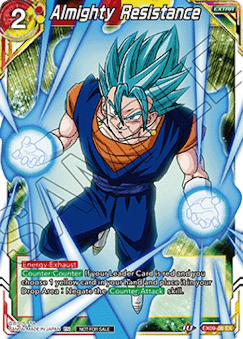 Almighty Resistance (Ultra-Bout Series Tournament Pack Vol.1) (EX09-06) [Tournament Promotion Cards] | Cracking-Singles