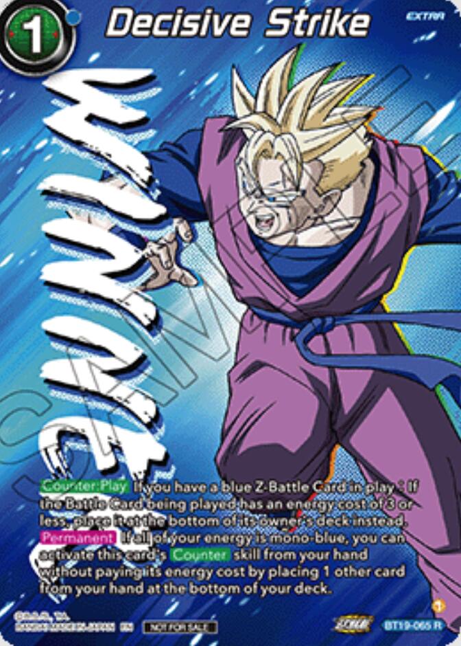 Decisive Strike (Ultra-Bout Series Tournament Pack Vol.1) (Winner) (BT19-065) [Tournament Promotion Cards] | Cracking-Singles