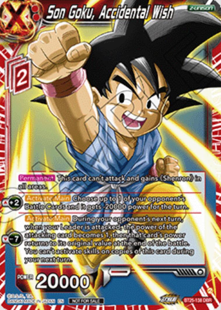 Son Goku, Accidental Wish (Ultra-Bout Series Tournament Pack Vol.1) (BT25-138) [Tournament Promotion Cards] | Cracking-Singles