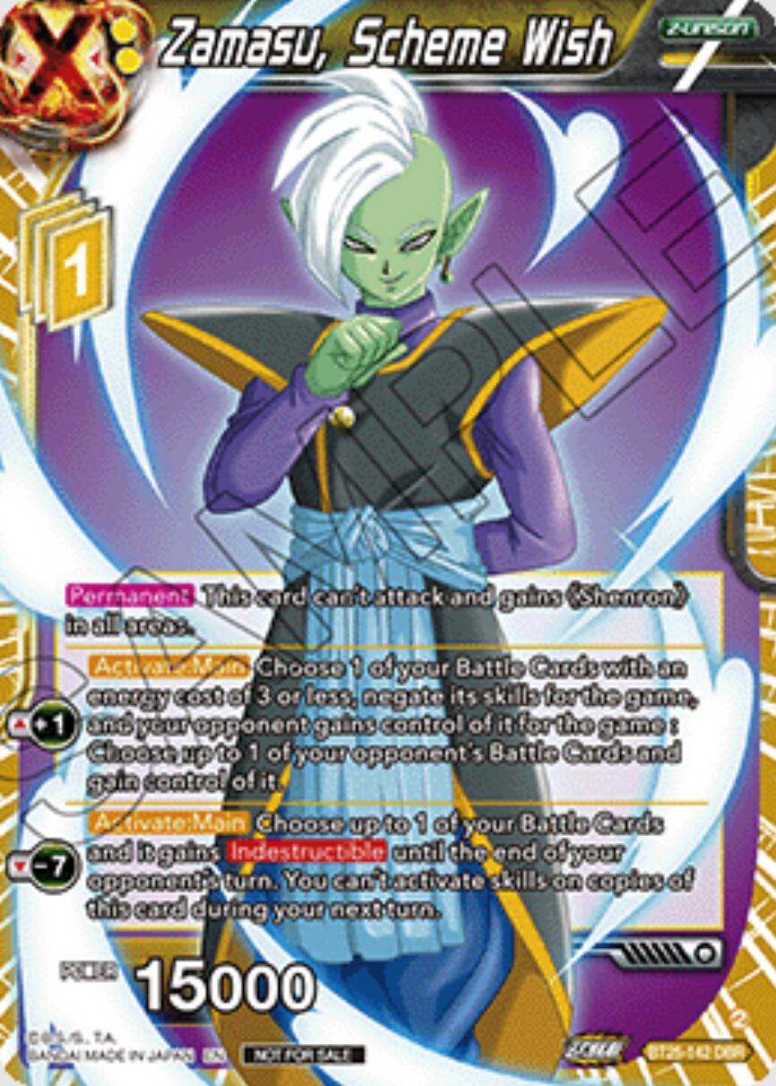 Zamasu, Scheme Wish (Ultra-Bout Series Tournament Pack Vol.1) (BT25-142) [Tournament Promotion Cards] | Cracking-Singles