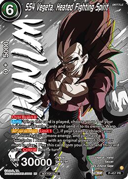 SS4 Vegeta, Heated Fighting Spirit (Ultra-Bout Series Tournament Pack Vol.1) (Winner) (P-457) [Tournament Promotion Cards] | Cracking-Singles