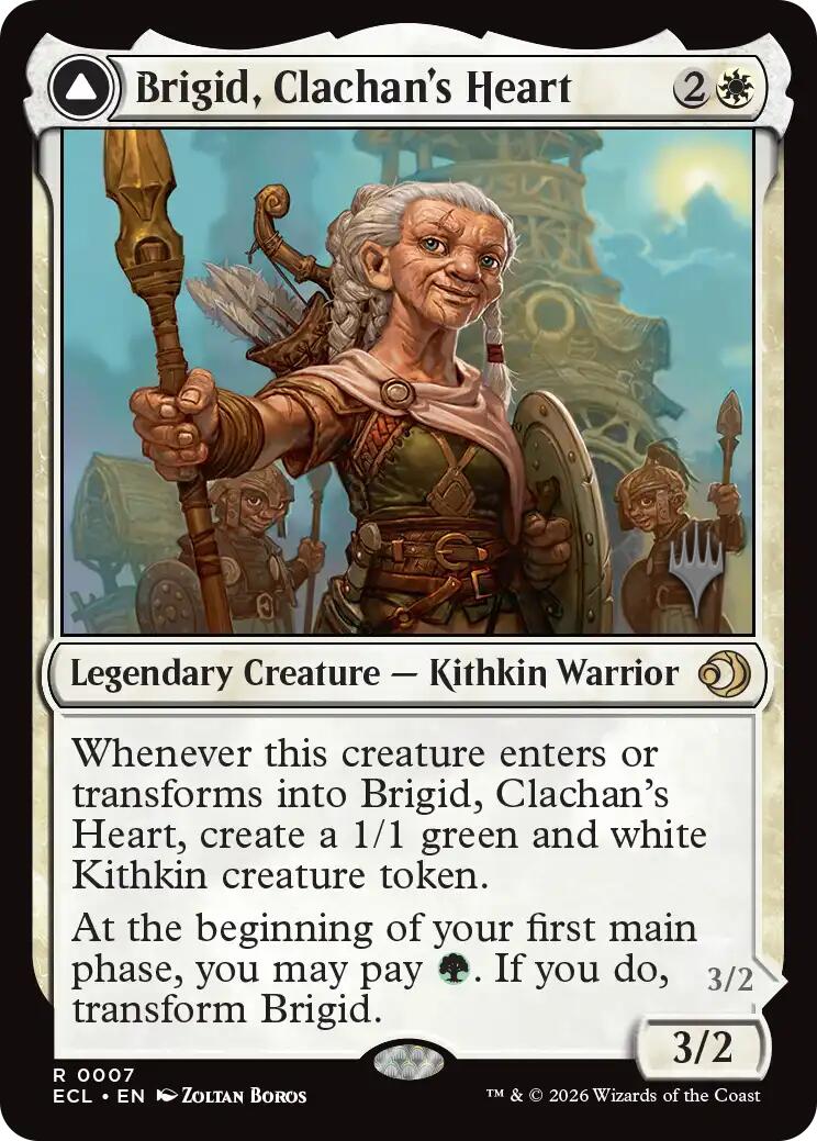 Brigid, Clachan's Heart [Lorwyn Eclipsed Promos] | Cracking-Singles