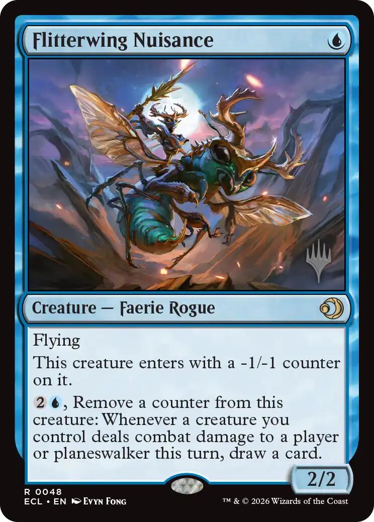 Flitterwing Nuisance [Lorwyn Eclipsed Promos] | Cracking-Singles