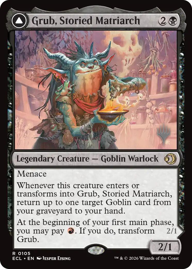 Grub, Storied Matriarch [Lorwyn Eclipsed Promos] | Cracking-Singles