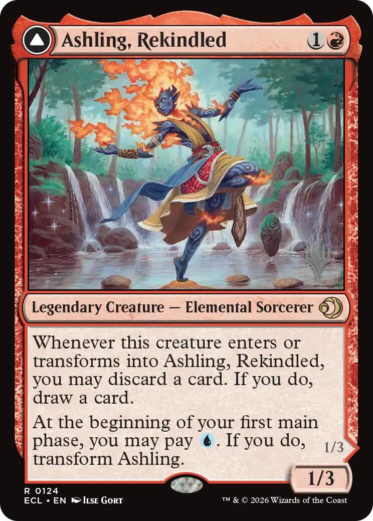 Ashling, Rekindled [Lorwyn Eclipsed Promos] | Cracking-Singles