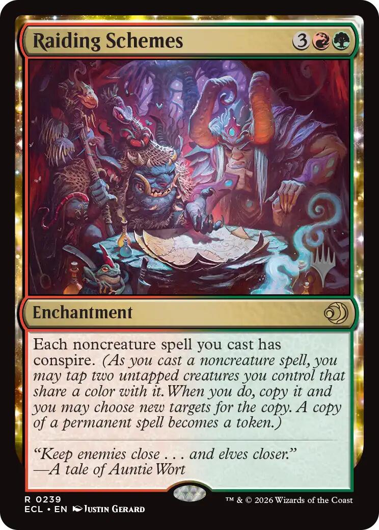 Raiding Schemes [Lorwyn Eclipsed Promos] | Cracking-Singles