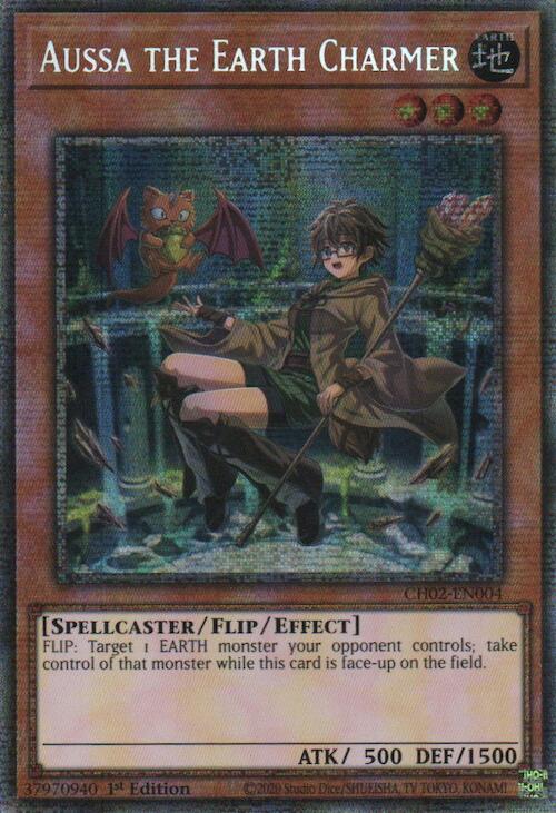 Aussa the Earth Charmer (Starlight Rare) [CH02-EN004] Starlight Rare | Cracking-Singles