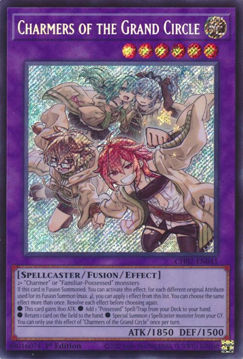 Charmers of the Grand Circle [CH02-EN041] Secret Rare | Cracking-Singles