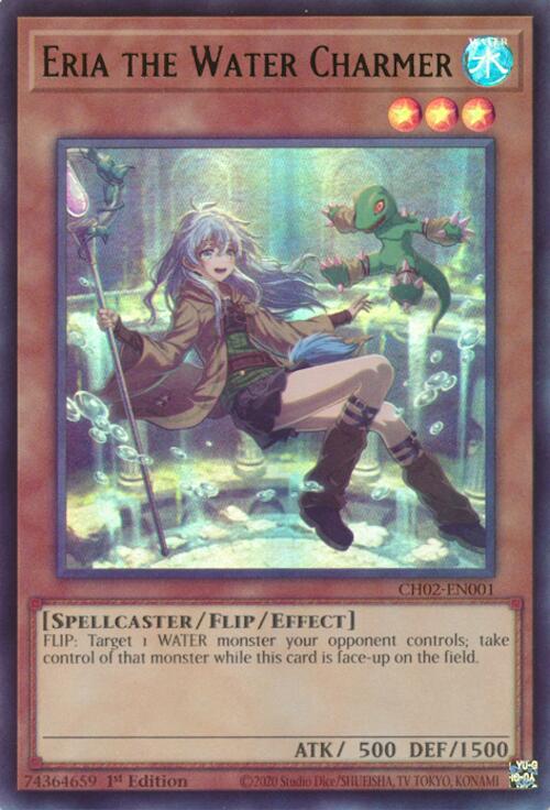 Eria the Water Charmer (Ultra Rare) [CH02-EN001] Ultra Rare | Cracking-Singles