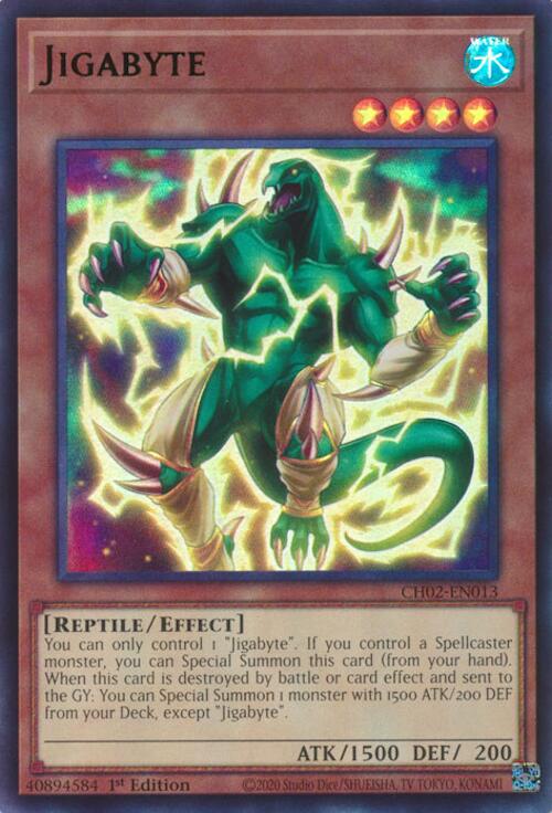 Jigabyte [CH02-EN013] Ultra Rare | Cracking-Singles
