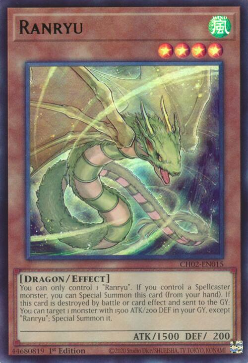 Ranryu [CH02-EN015] Ultra Rare | Cracking-Singles
