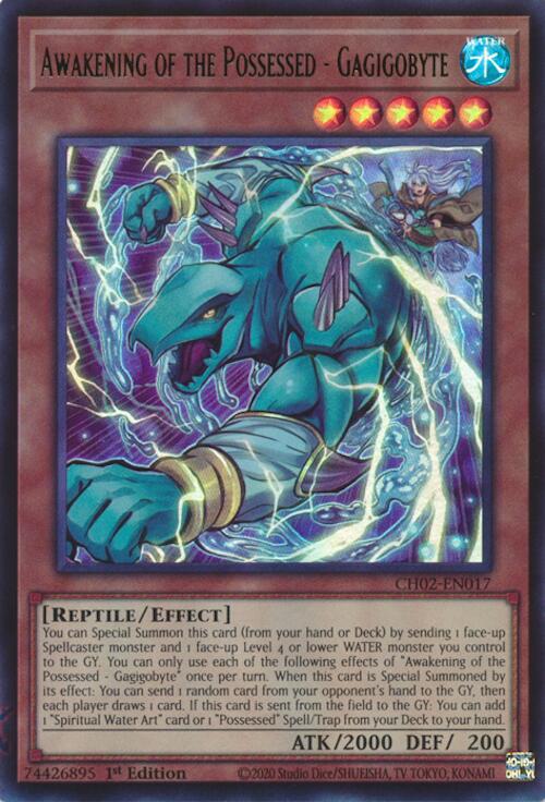 Awakening of the Possessed - Gagigobyte [CH02-EN017] Ultra Rare | Cracking-Singles