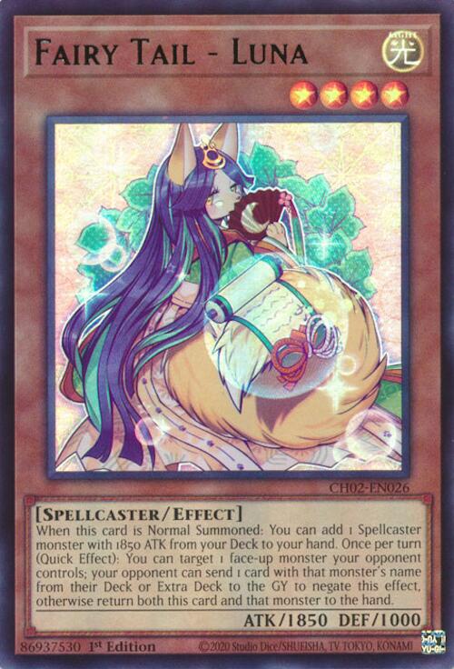 Fairy Tail - Luna [CH02-EN026] Ultra Rare | Cracking-Singles