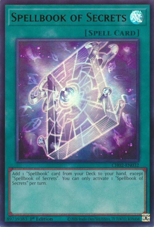Spellbook of Secrets [CH02-EN032] Ultra Rare | Cracking-Singles