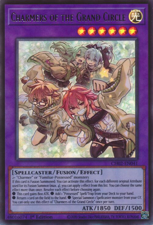 Charmers of the Grand Circle (Ultra Rare) [CH02-EN041] Ultra Rare | Cracking-Singles