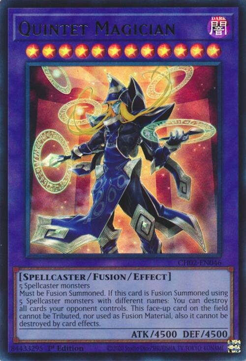Quintet Magician [CH02-EN046] Ultra Rare | Cracking-Singles